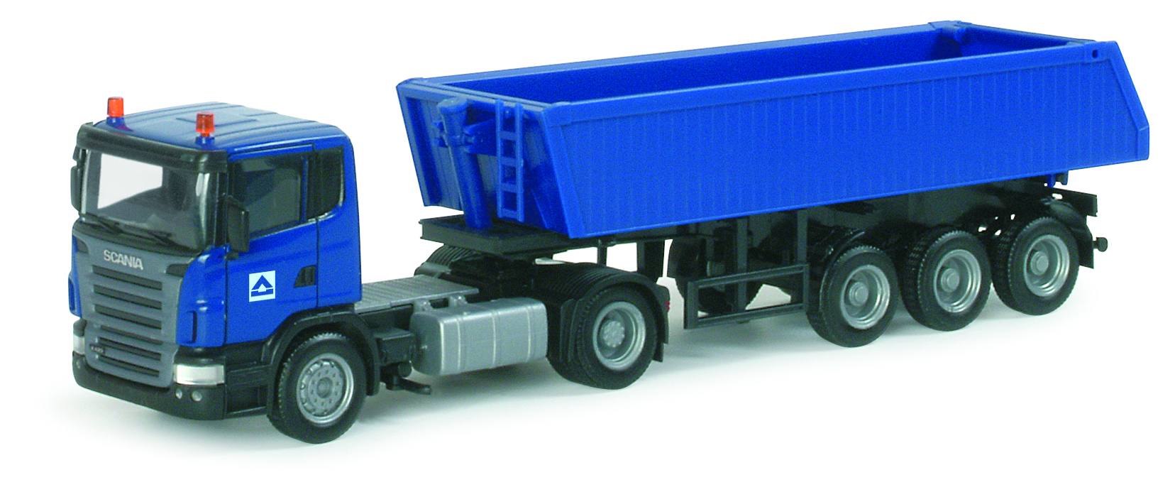 Scania R dump truck trailer "Hochtief"