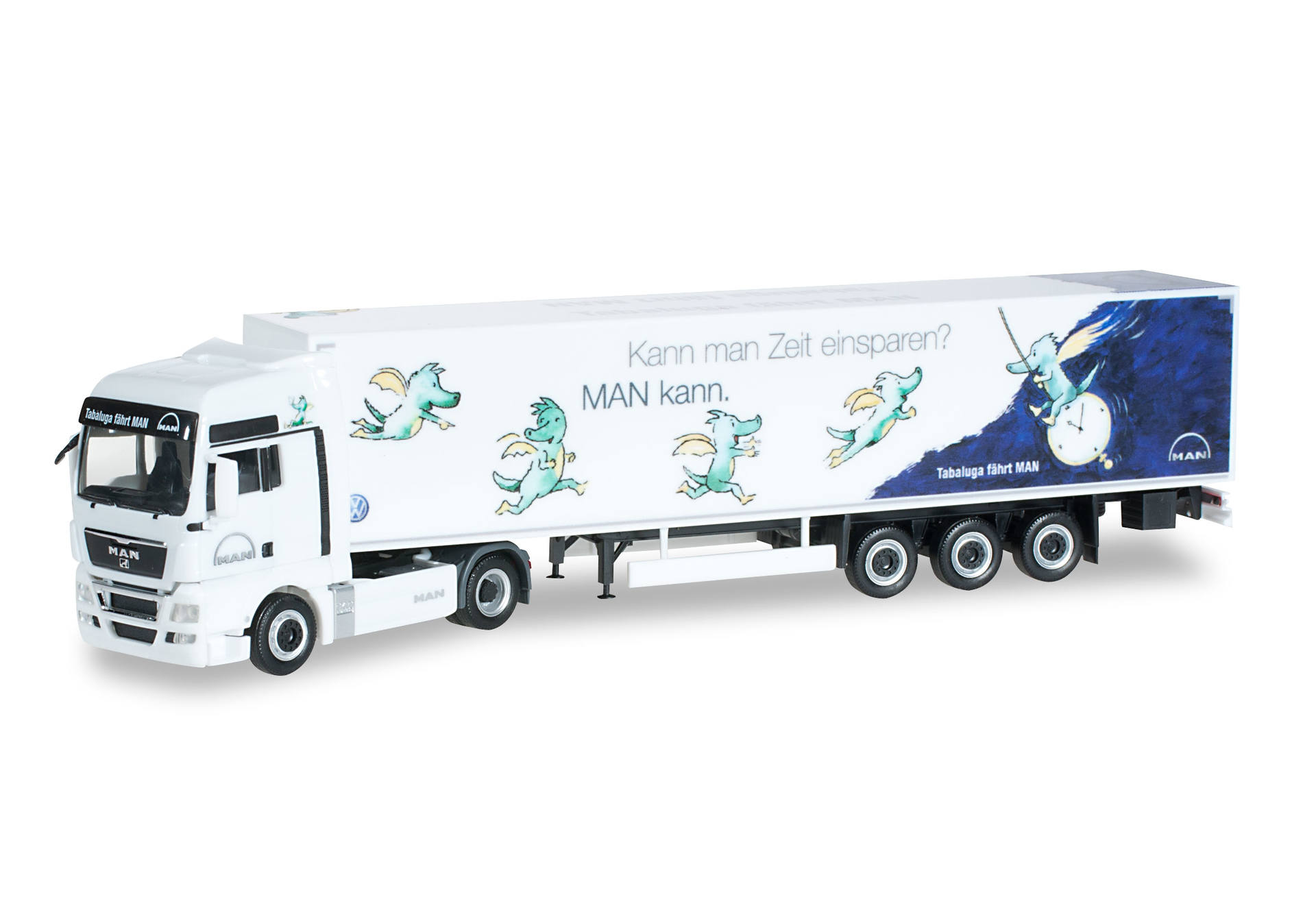 Herpa Man Tgx Xxl Koffer Sattelzug Tabaluga