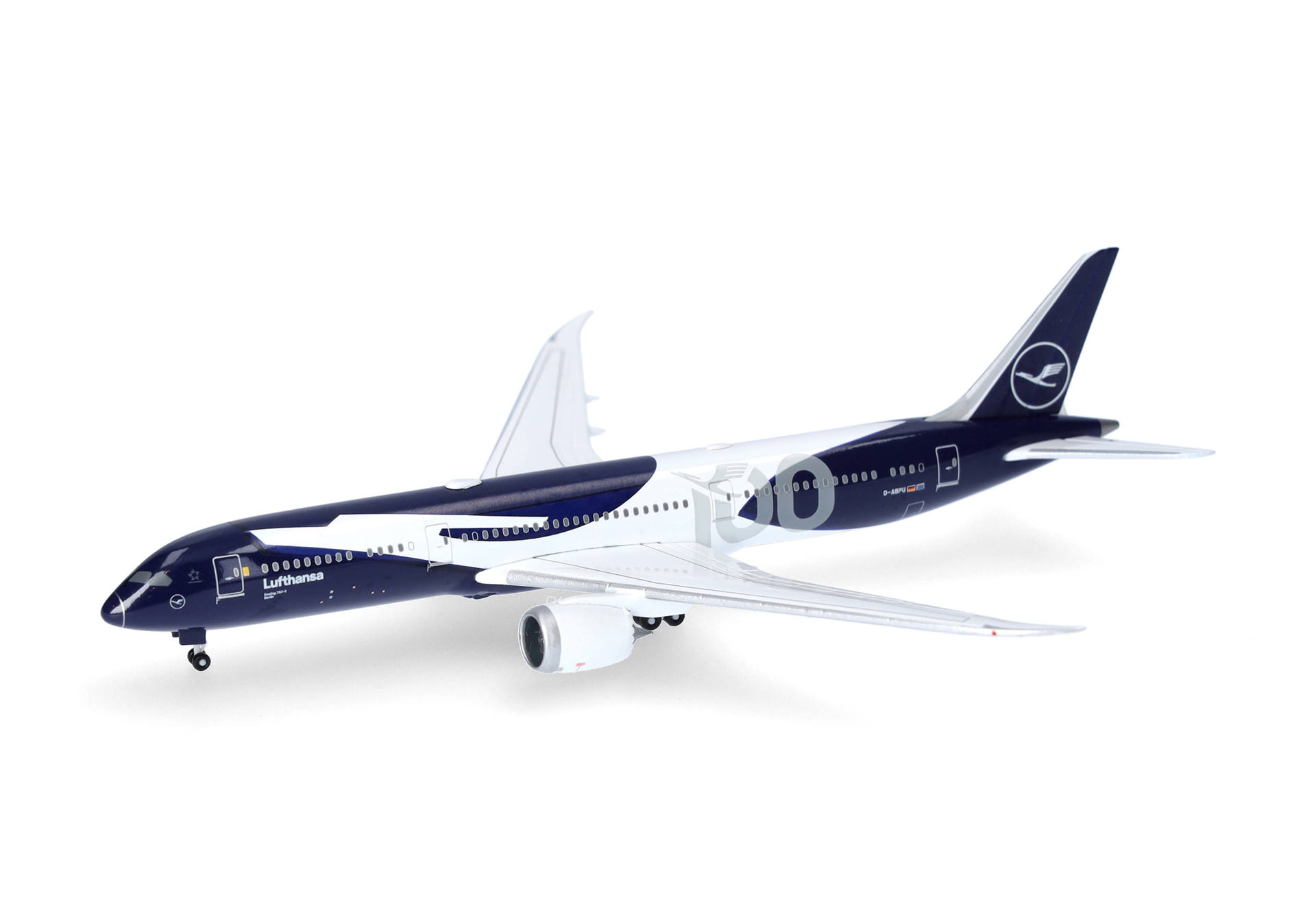 airplane, jet, airliner, Lufthansa, model aircraft