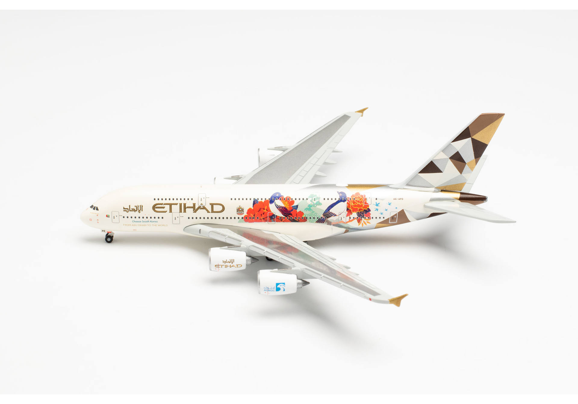 Etihad Airways Airbus A380 "Choose South Korea"