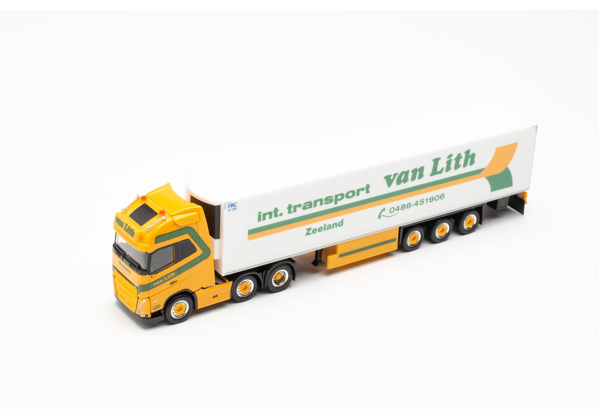 Volvo FH Gl. XL 2020 6x2 Kühlkoffer-Sattelzug "Van Lith" (Niederlande/Zeeland)