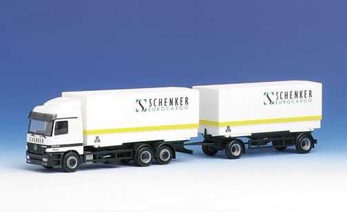 Mercedes-Benz Actros L Exchange-platform hanger train 3A/2A