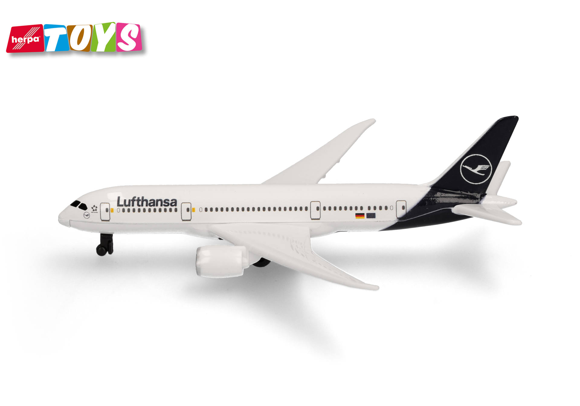Herpa Toys: Single Airplane Lufthansa 787