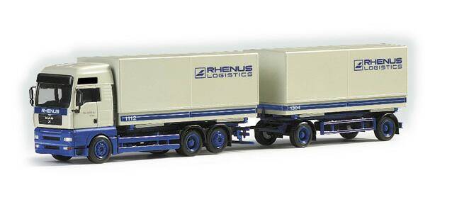 MAN TA-A XXL interchangeable trailer "Rhenus"