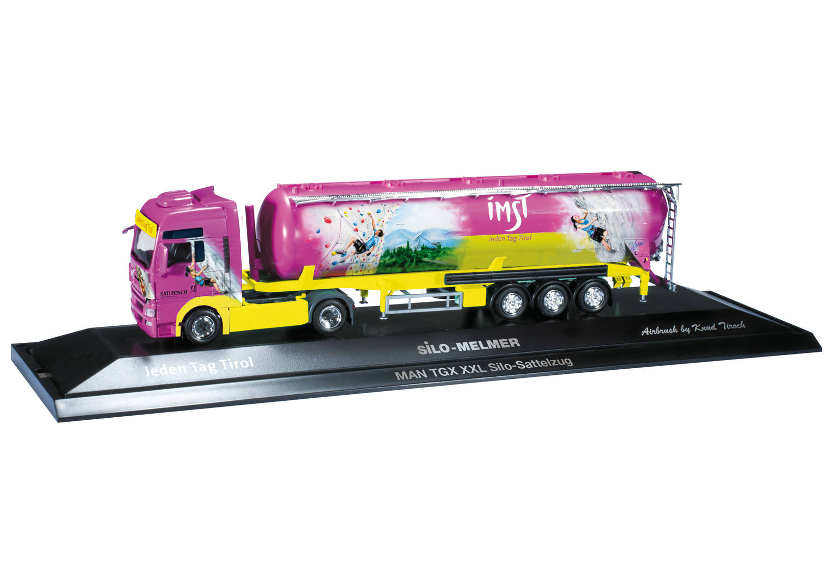 MAN TGX XXL silo semitrailer "Melmer/Klettergarten" (A)