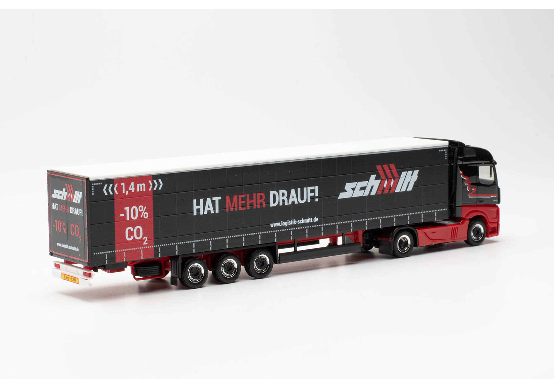 MB Actros ´18 Gardinenplanensattelzug 15m-Auflieger „Walter Schmitt“