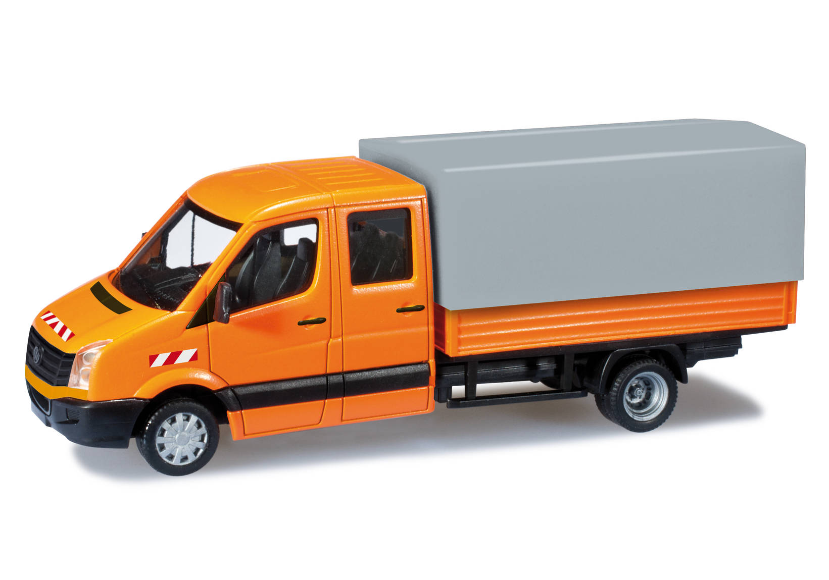 VW Crafter 2011 platform with canvas cover, communal