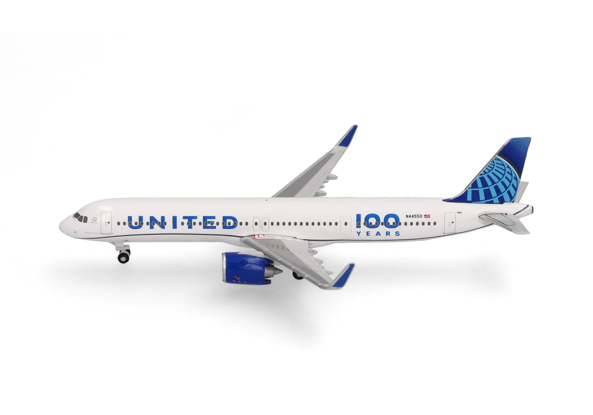 United Airlines Airbus A321neo "100 Years"