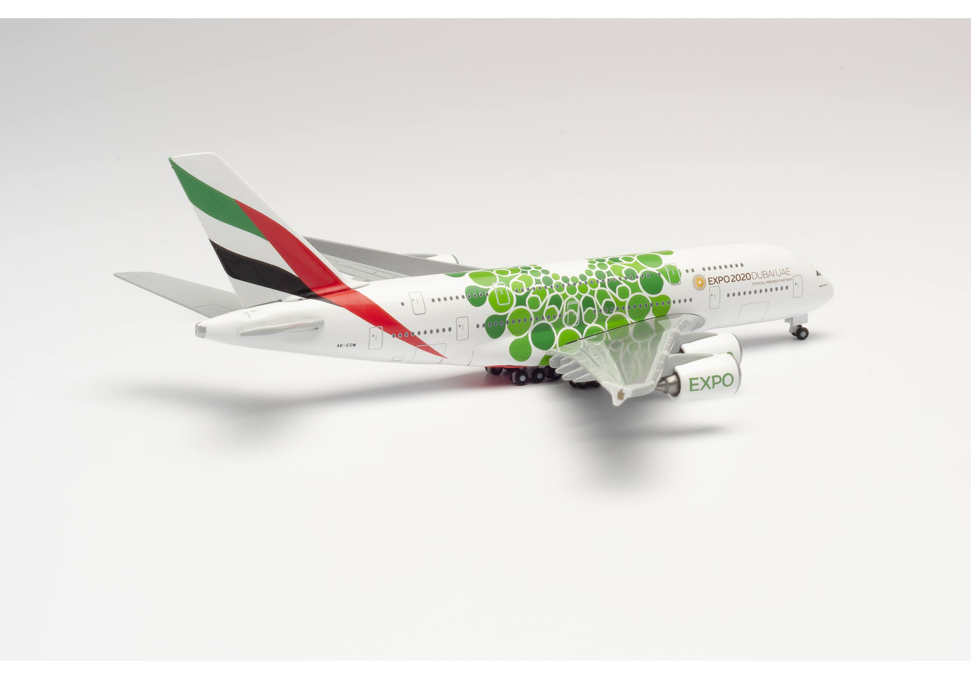 Emirates Airbus A380 Expo 2020 Dubai, "Sustainability" livery