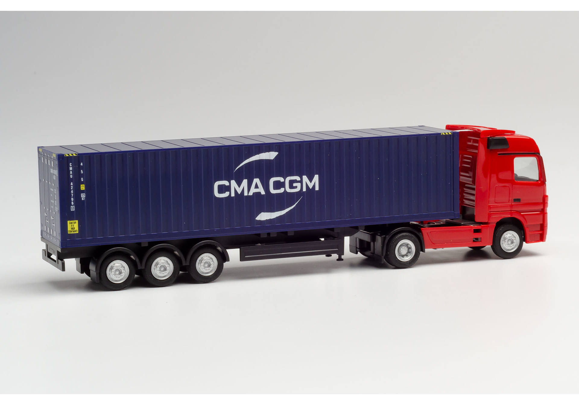 Mercedes-Benz Actros container trailer „CMA / CGM“