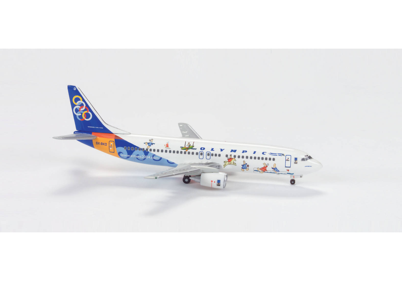 Olympic Airlines Boeing 737-400 "Athens 2004"