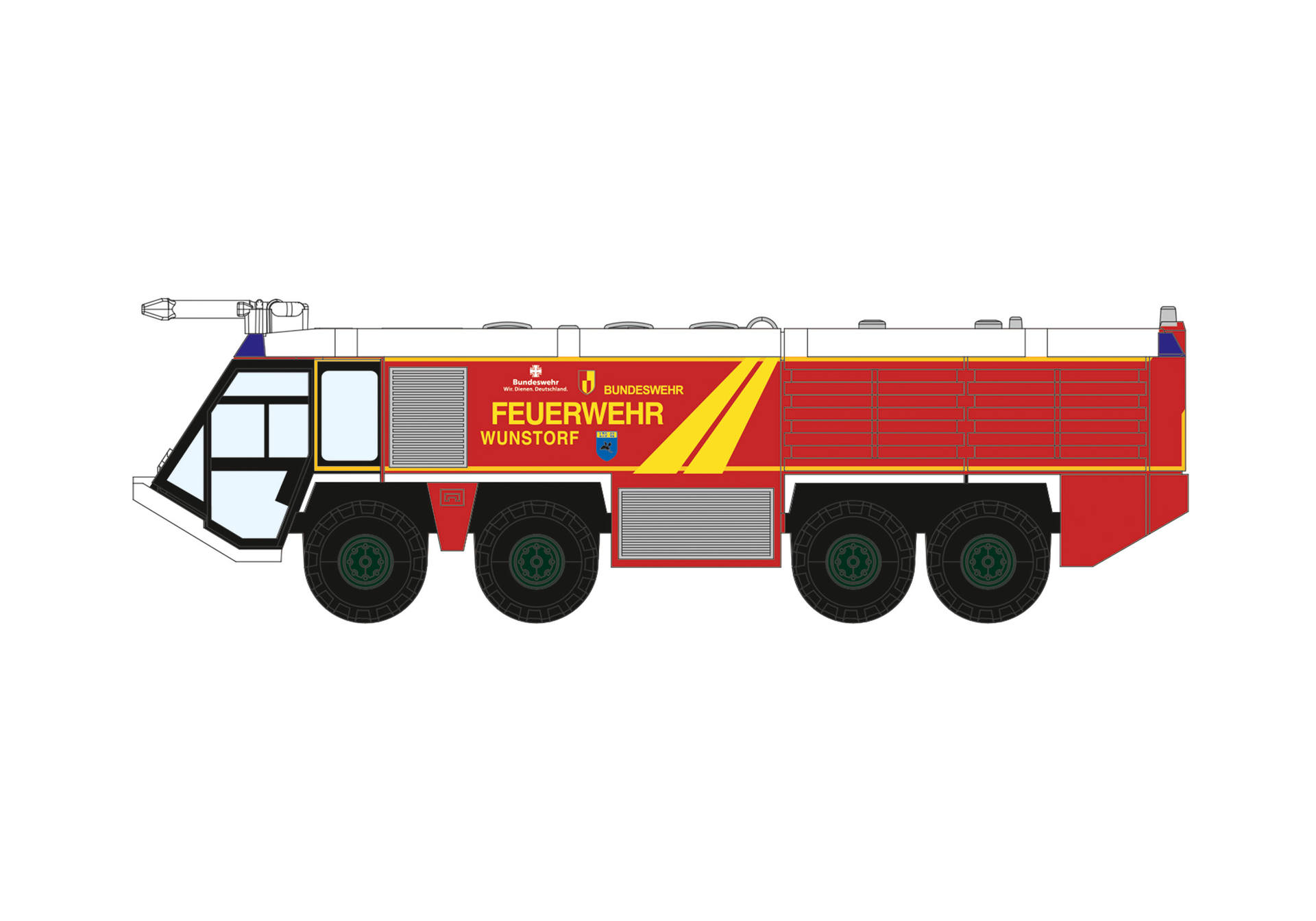 fire engine, pumper, emergency vehicle, truck, logo plate