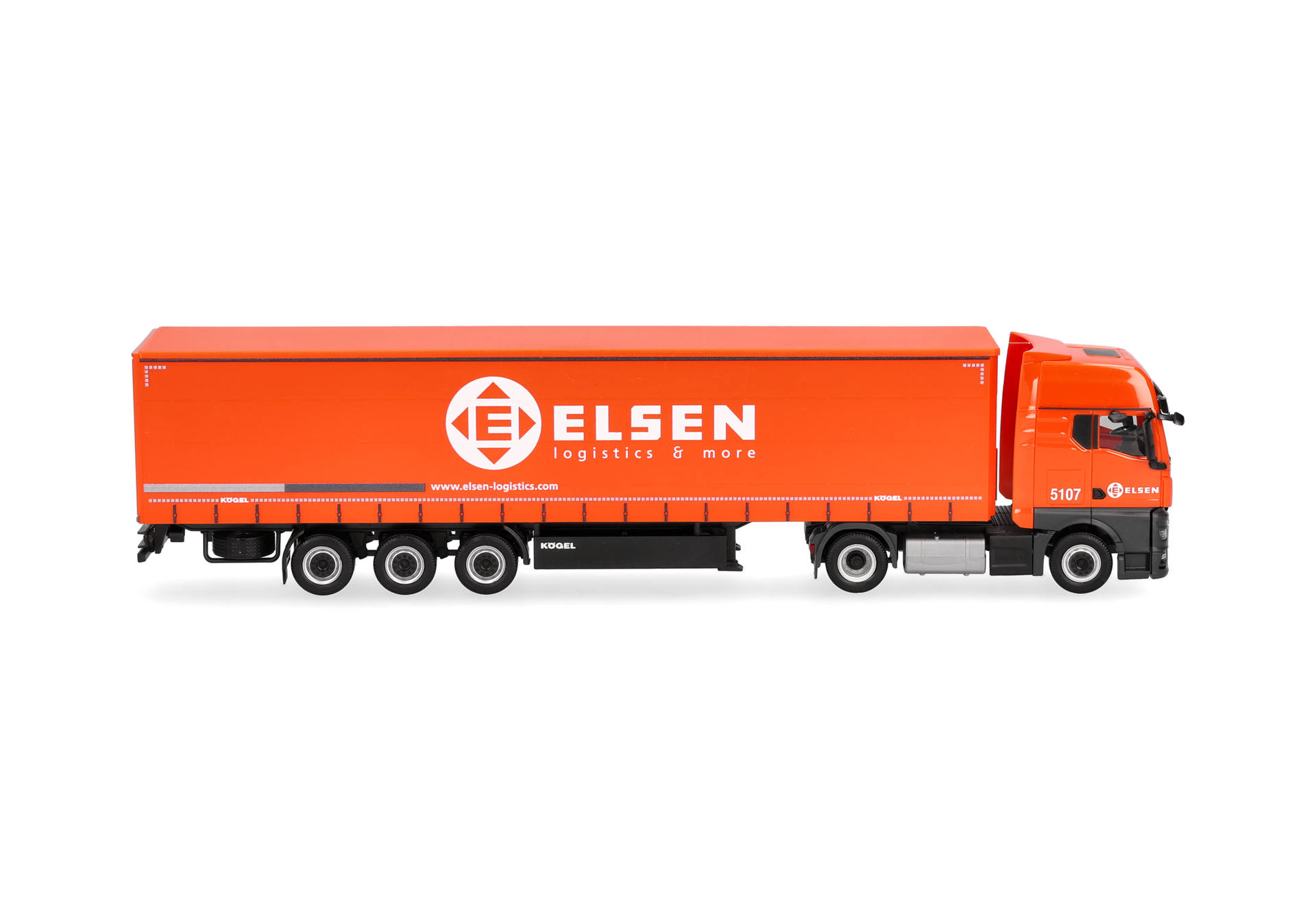 truck trailer, orange trailer, logistics, semi-trailer, 3-axle