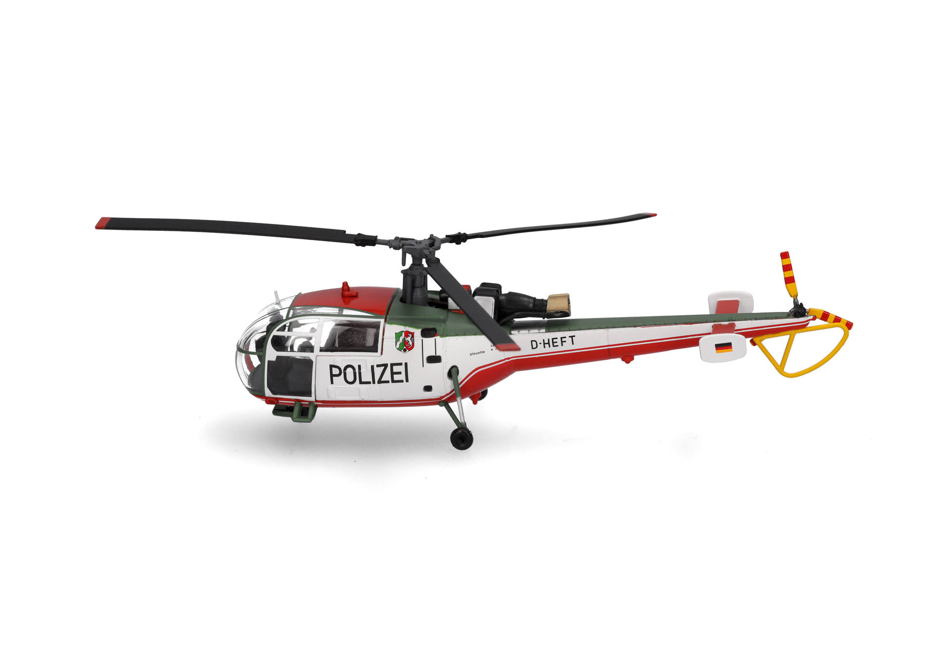 Polizeifliegerstaffel Nordrhein-Westfalen Sud Aviation SA 319 Alouette III – D-HEFT