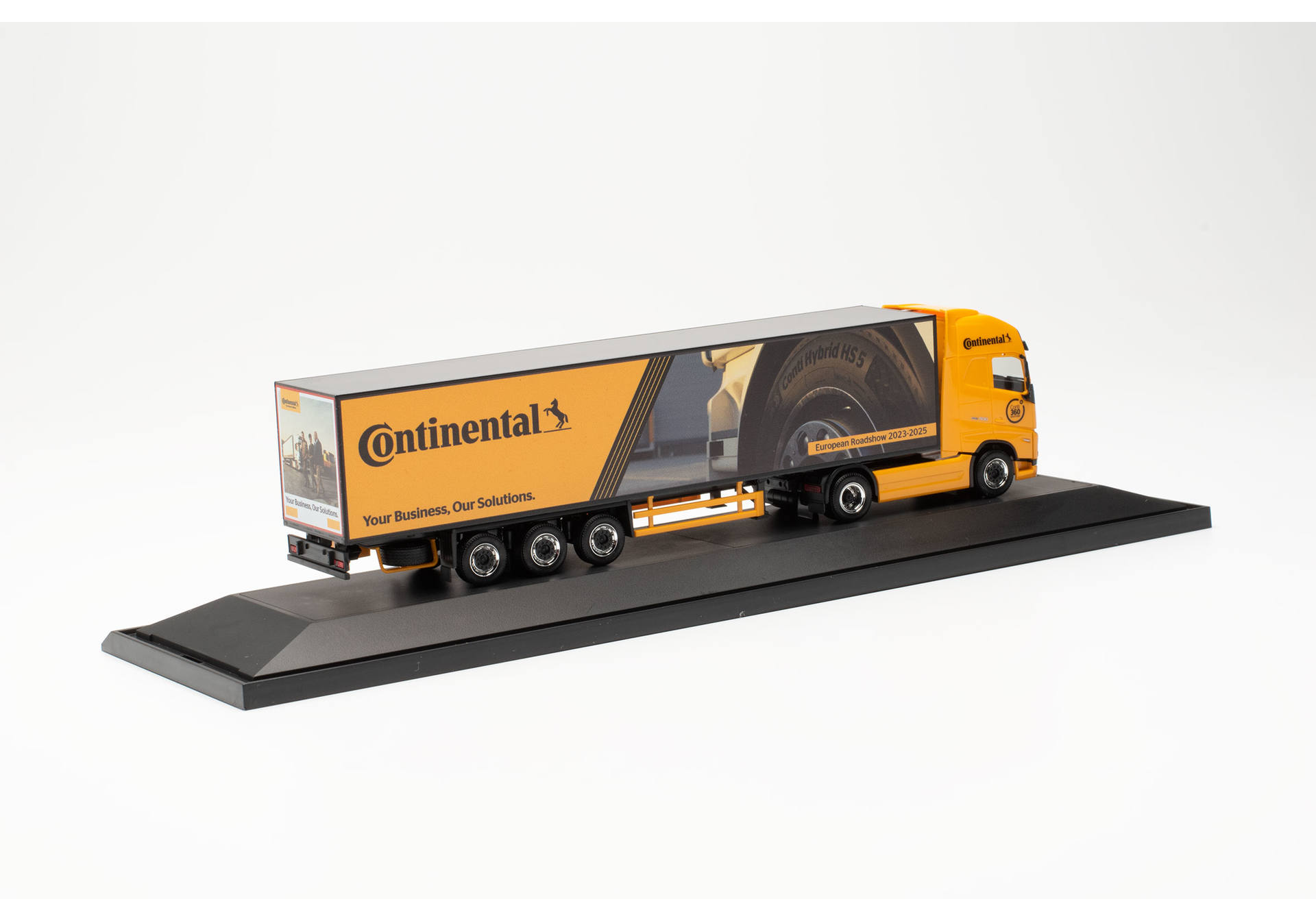 Volvo FH 2020 GL XL box body semitrailer truck "Continental"