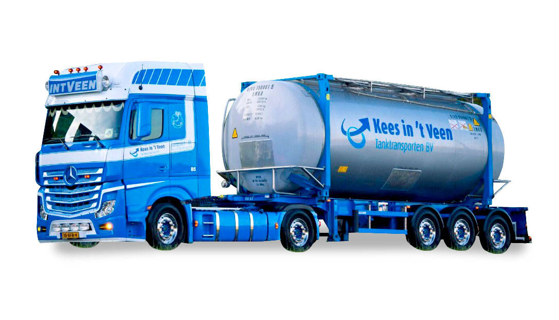 Mercedes-Benz Actros Swapcontainer-Sattelzug "Kess in´t Veen"