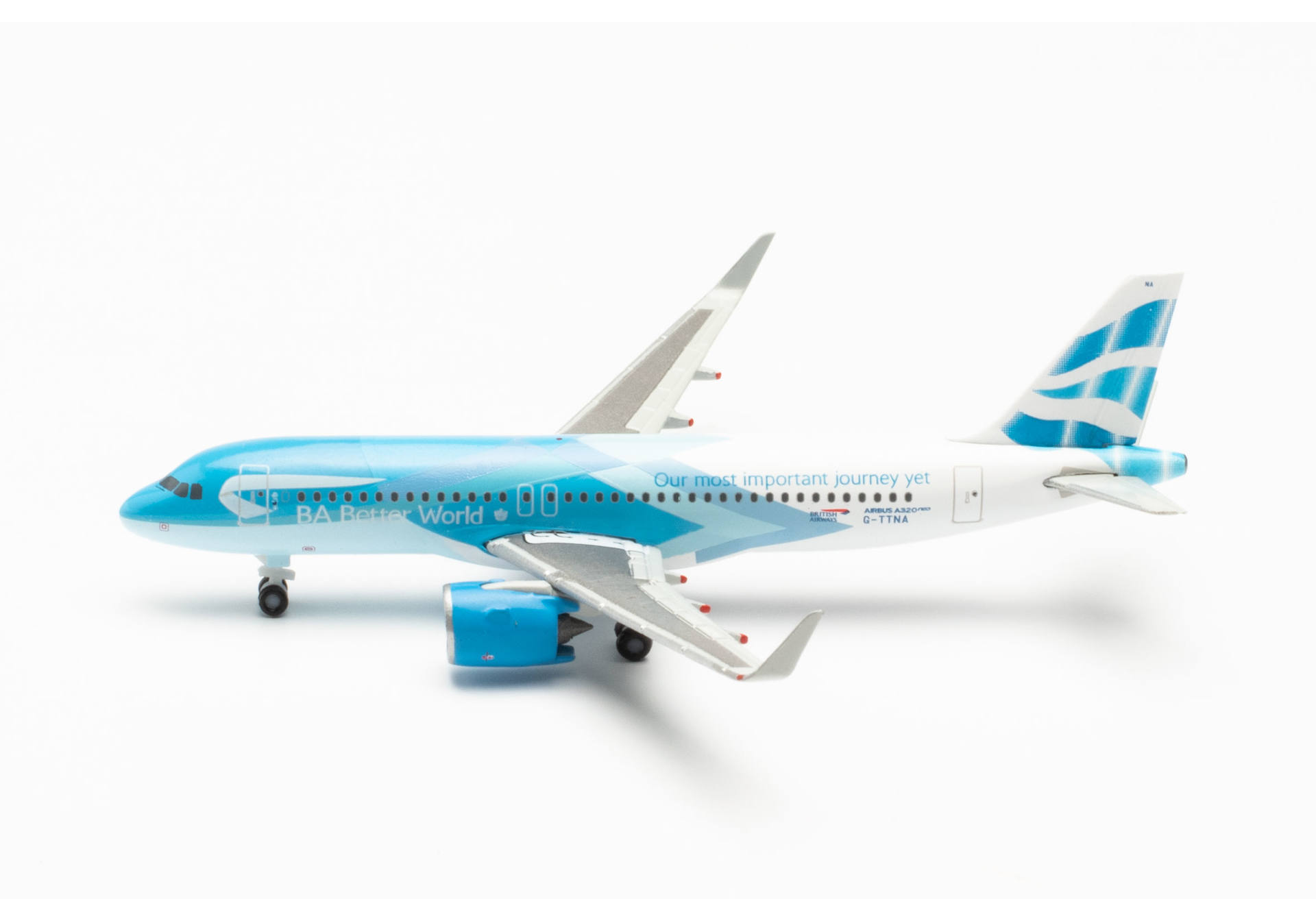 British Airways Airbus A320neo “BA Better World” – G-TTNA