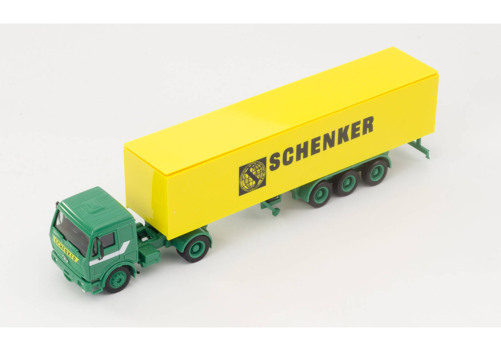 Mercedes-Benz S Koffer-Sattelzug "Schenker"