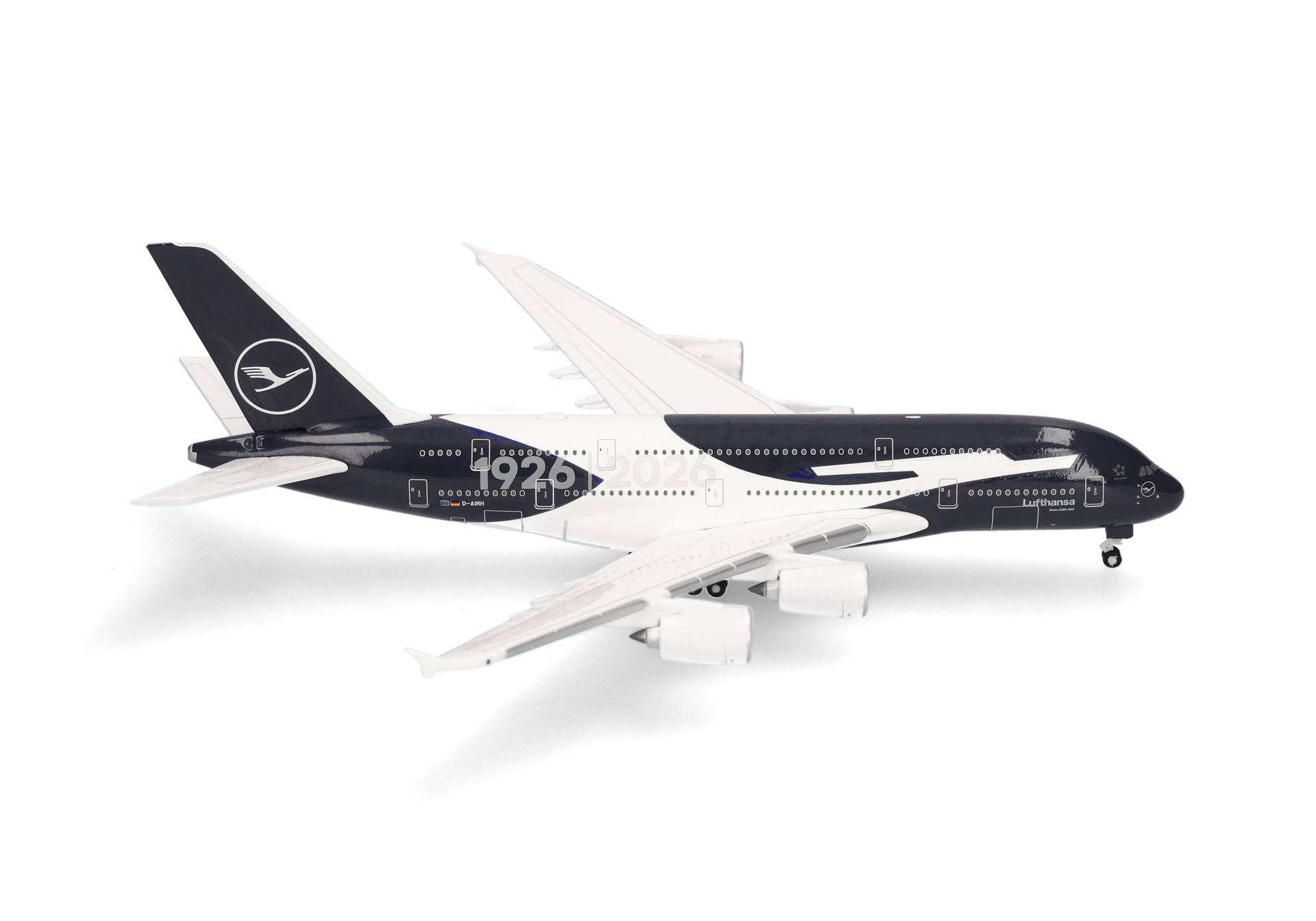 aircraft, airplane, model, toy, Lufthansa, but wait: avoid brand names unless visible on product itself, airplane, aircraft, model, diecast, Lufthansa, scale model