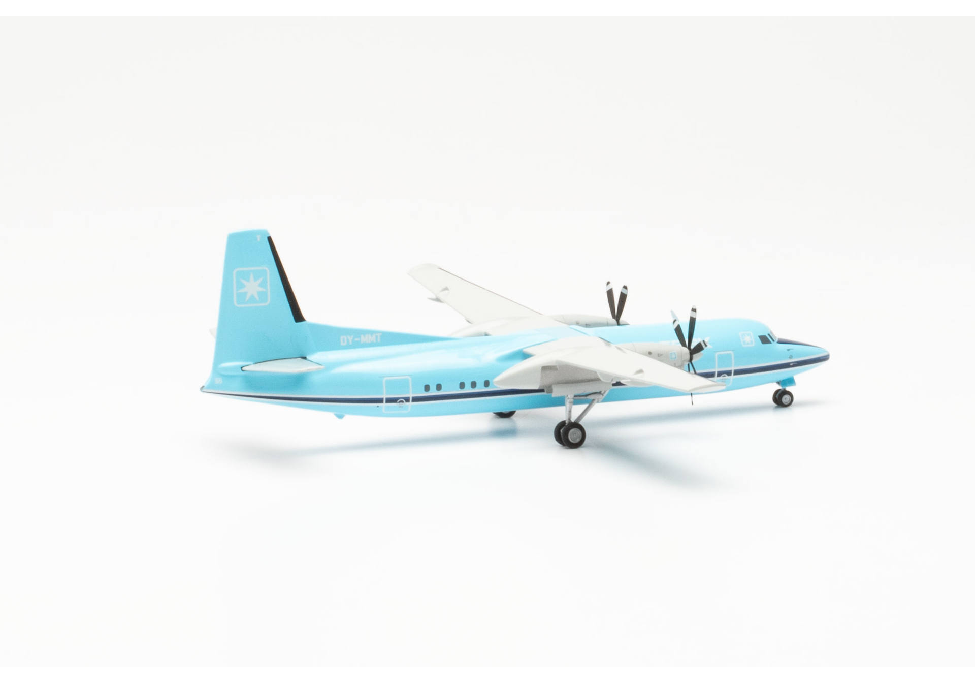 Maersk Air Fokker 50 - OY-MMT