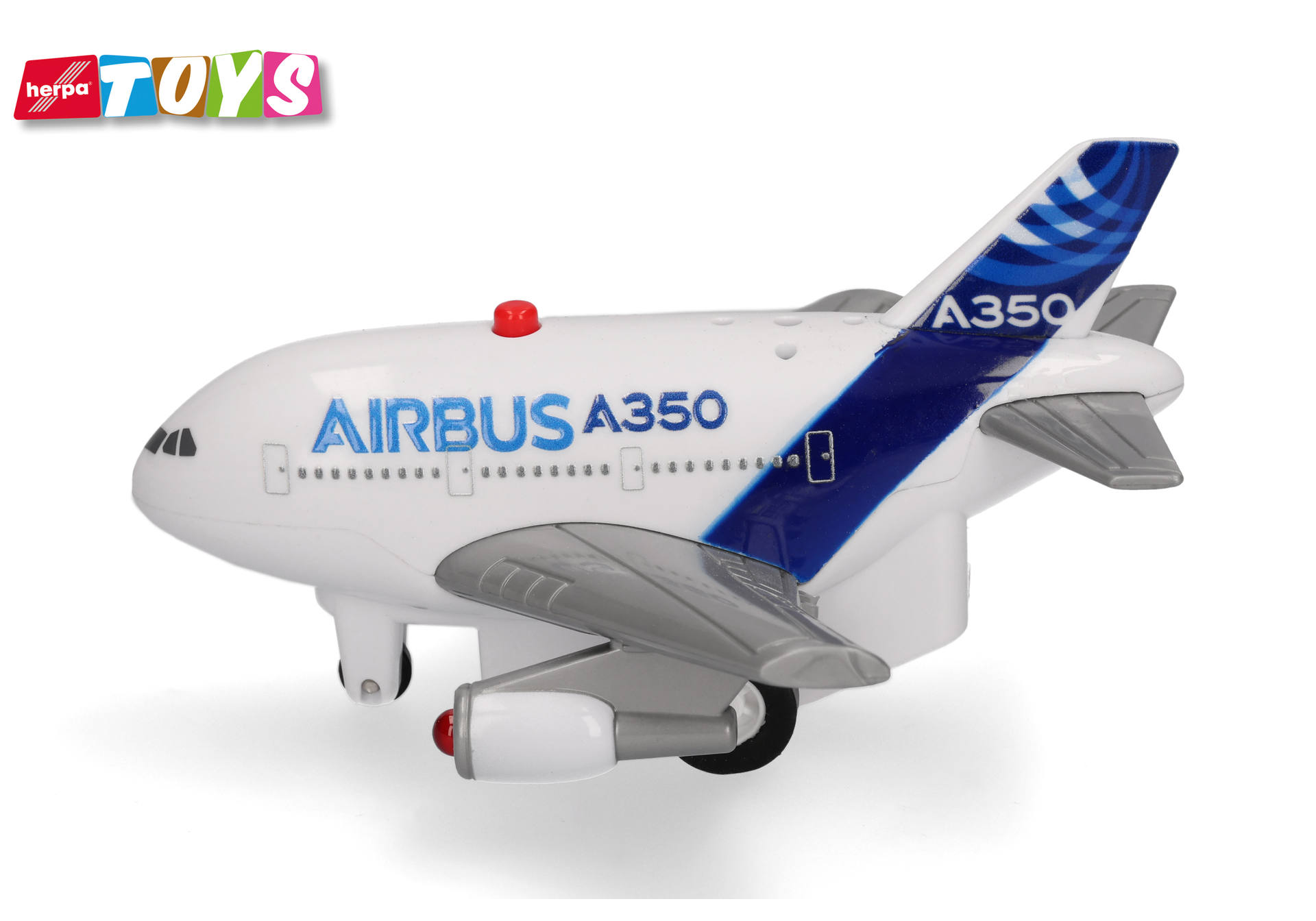 toy, airplane, model, A350, white