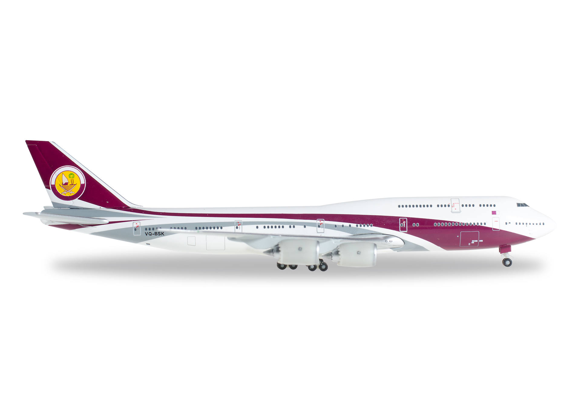 Qatar Airi Flight Boeing 747-8