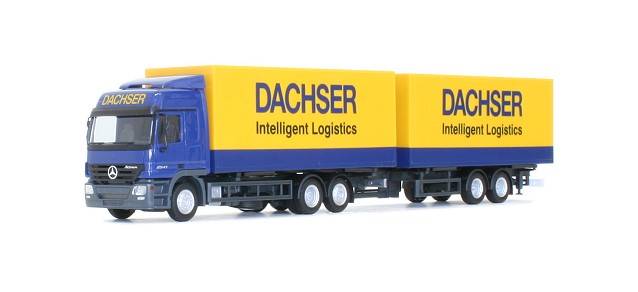 Mercedes-Benz Actros L '02 interchangeable box trailer "Dachser"