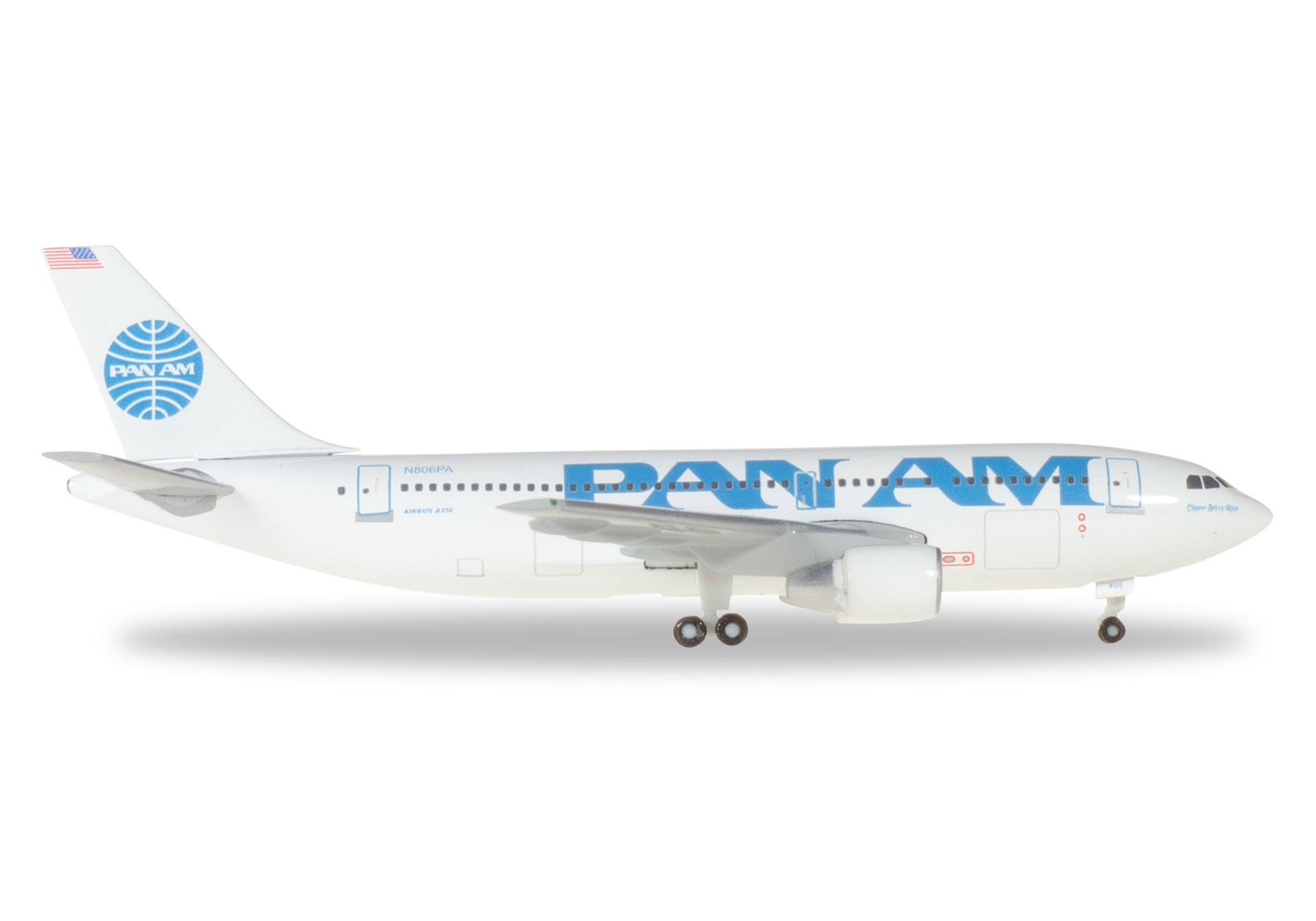 Pan Am Airbus A310-200 - 25 YEARS Herpa Wings Edition - N806PA "Clipper Betsy Ross"