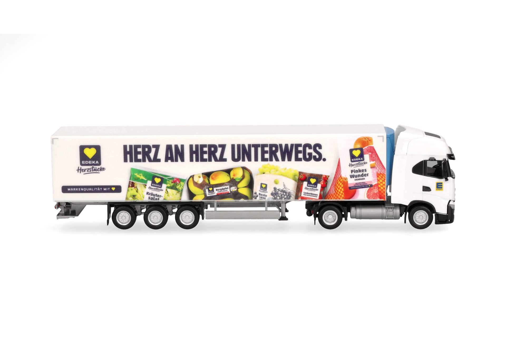 Iveco S-Way Kühlkoffer-Sattelzug "Edeka"