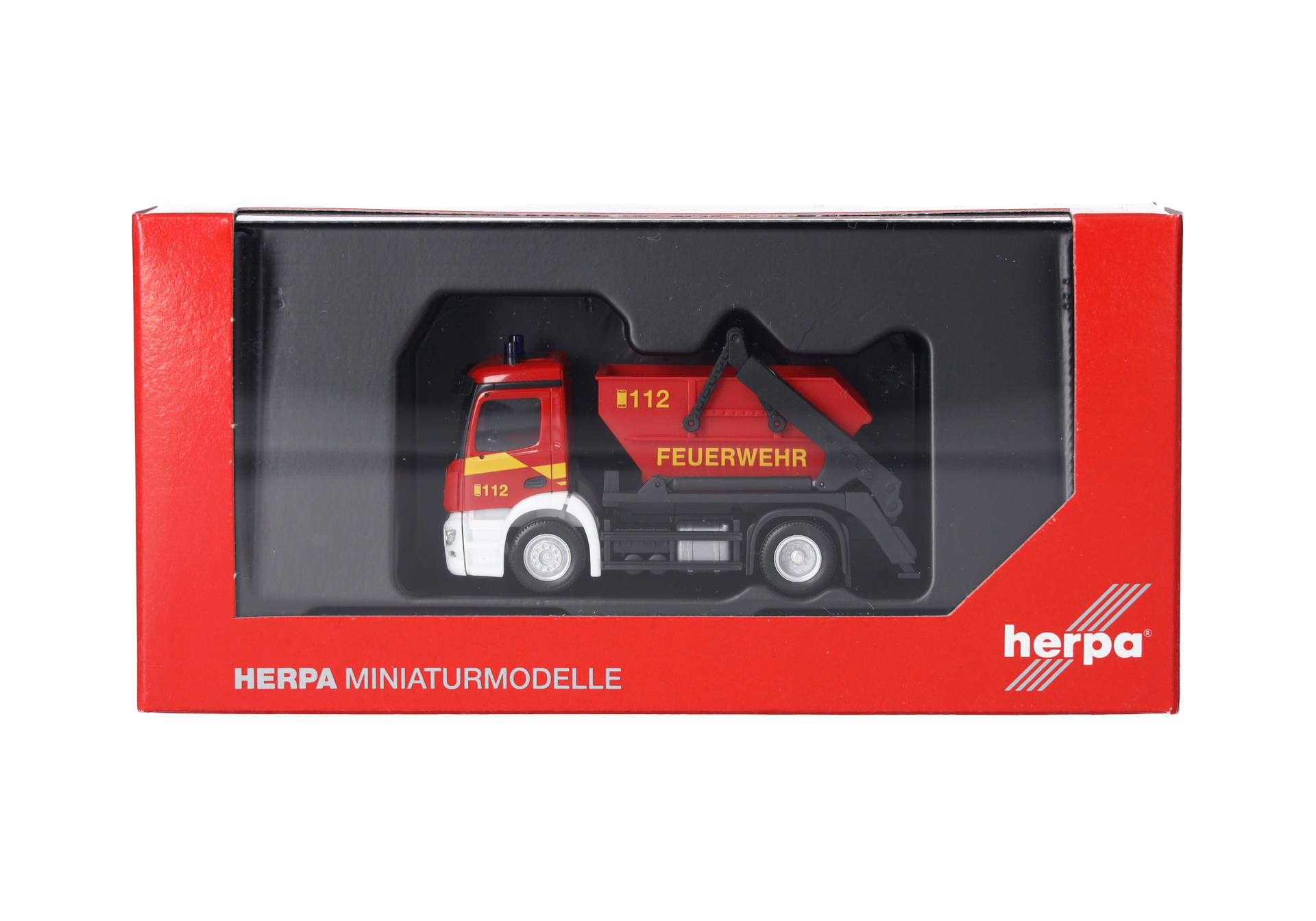 Mercedes-Benz Actros S skip loader AK12 "fire brigade"