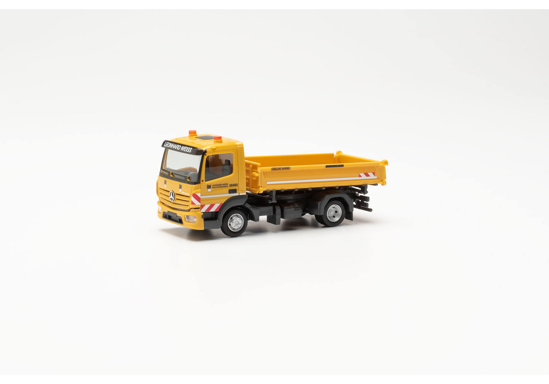 Mercedes-Benz Atego 13 3-way dump truck 2axles "Leonhard Weiss"