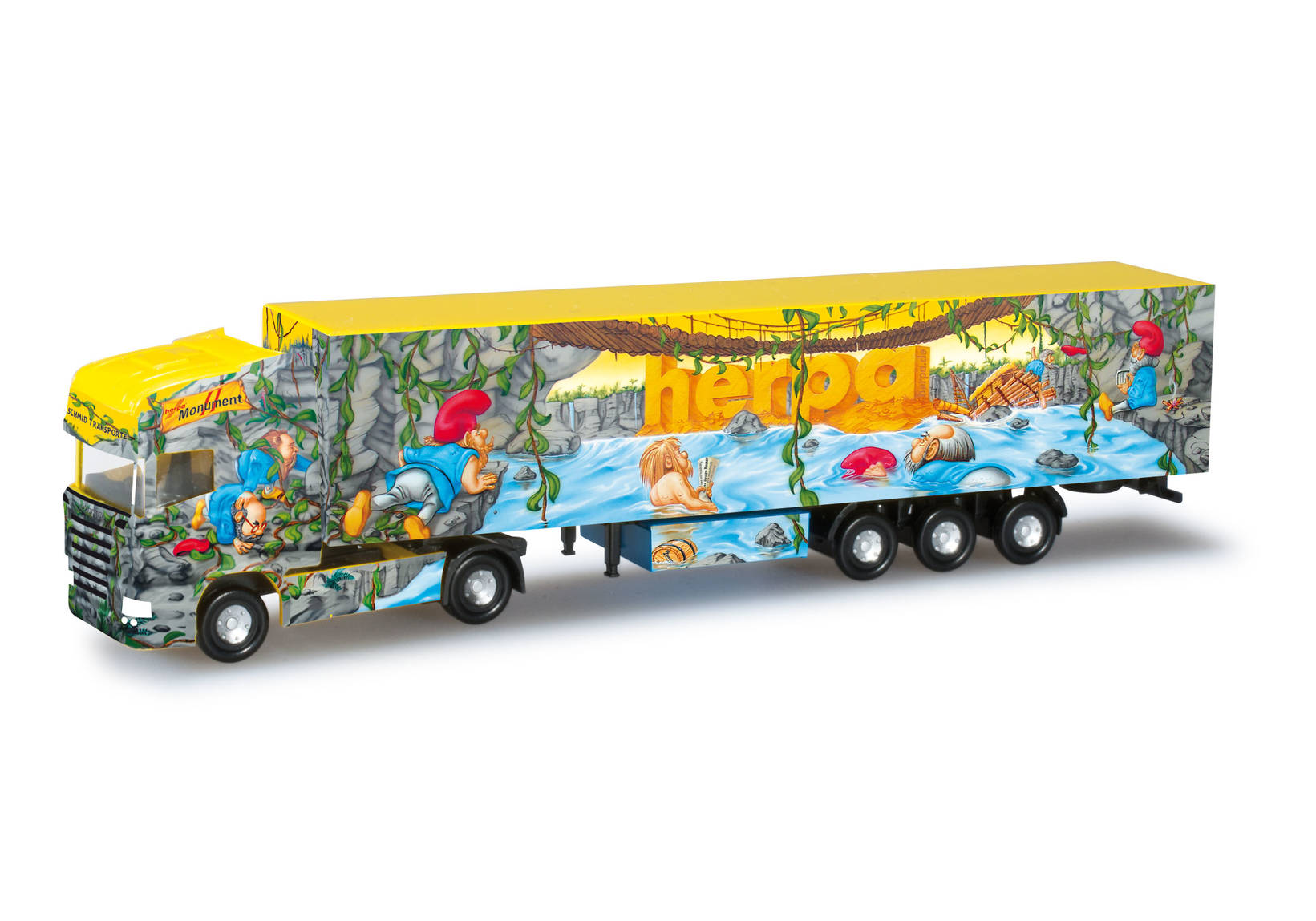 Scania TL Koffer-Sattelzug "Herpa Monument II"
