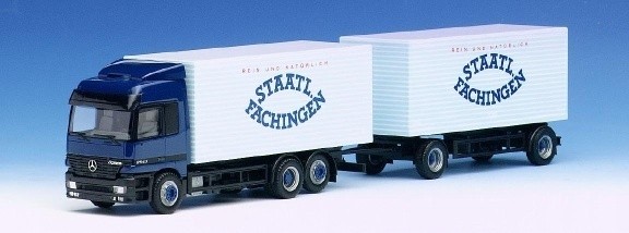 Mercedes-Benz Actros L Beverage case trailer train 3A/2A