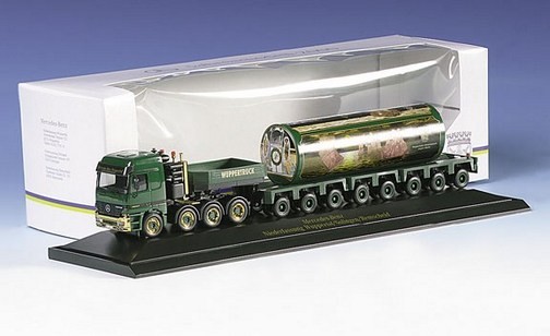 Mercedes-Benz Actros L deep charging SZ with tube tank 4a 8a special box