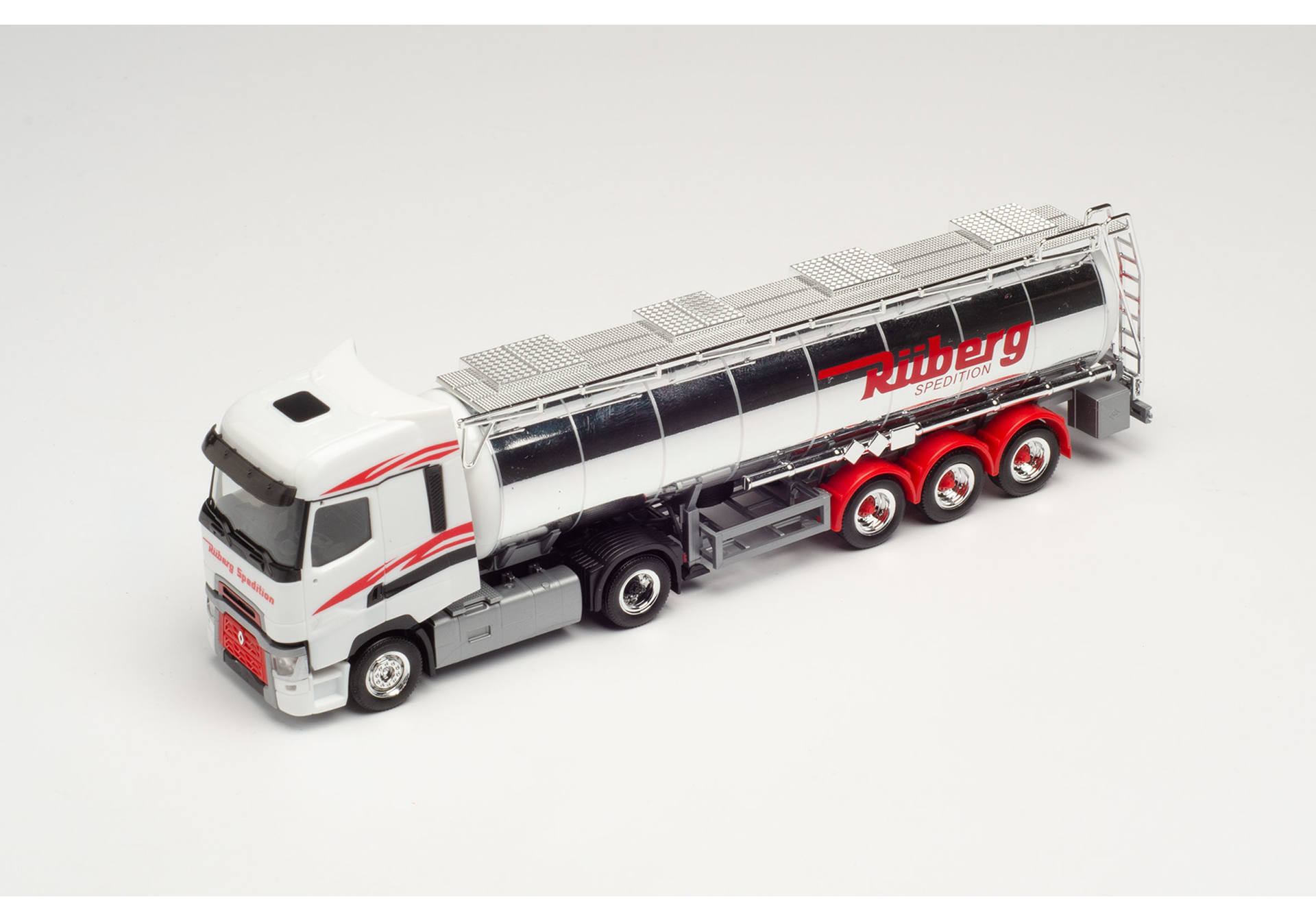 Renault T chemical chromium tank semitrailer „Rüberg“