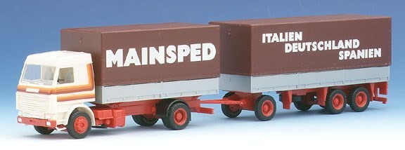 Scania 143 m platform plane hanger train 2a/3a