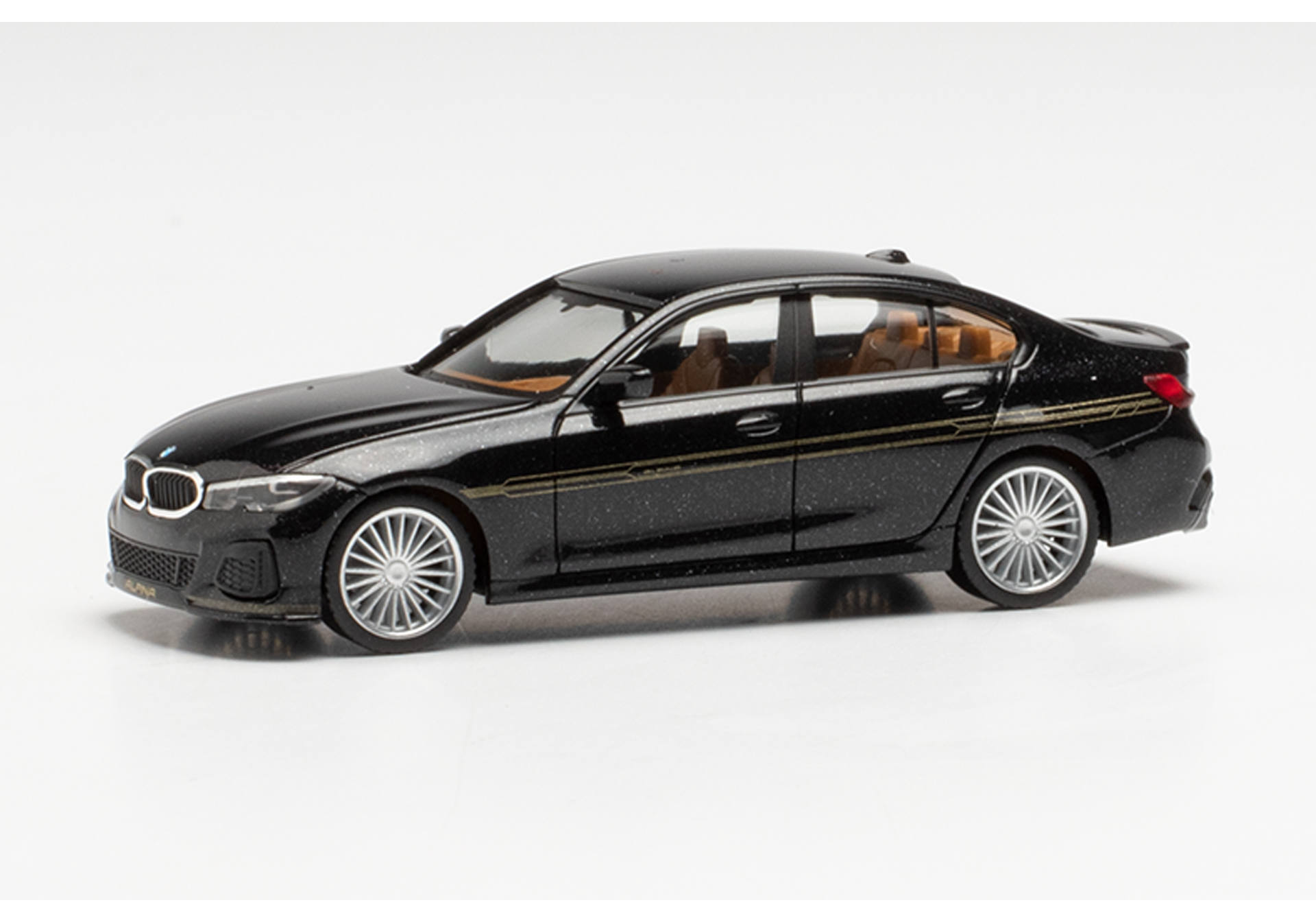 Herpa BMW Alpina B3 Limousine, Black Saphire Metallic 096508 430890