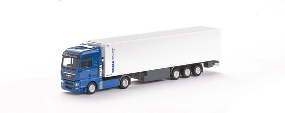 MAN TGX 18.440 XXL cold case saddle train
