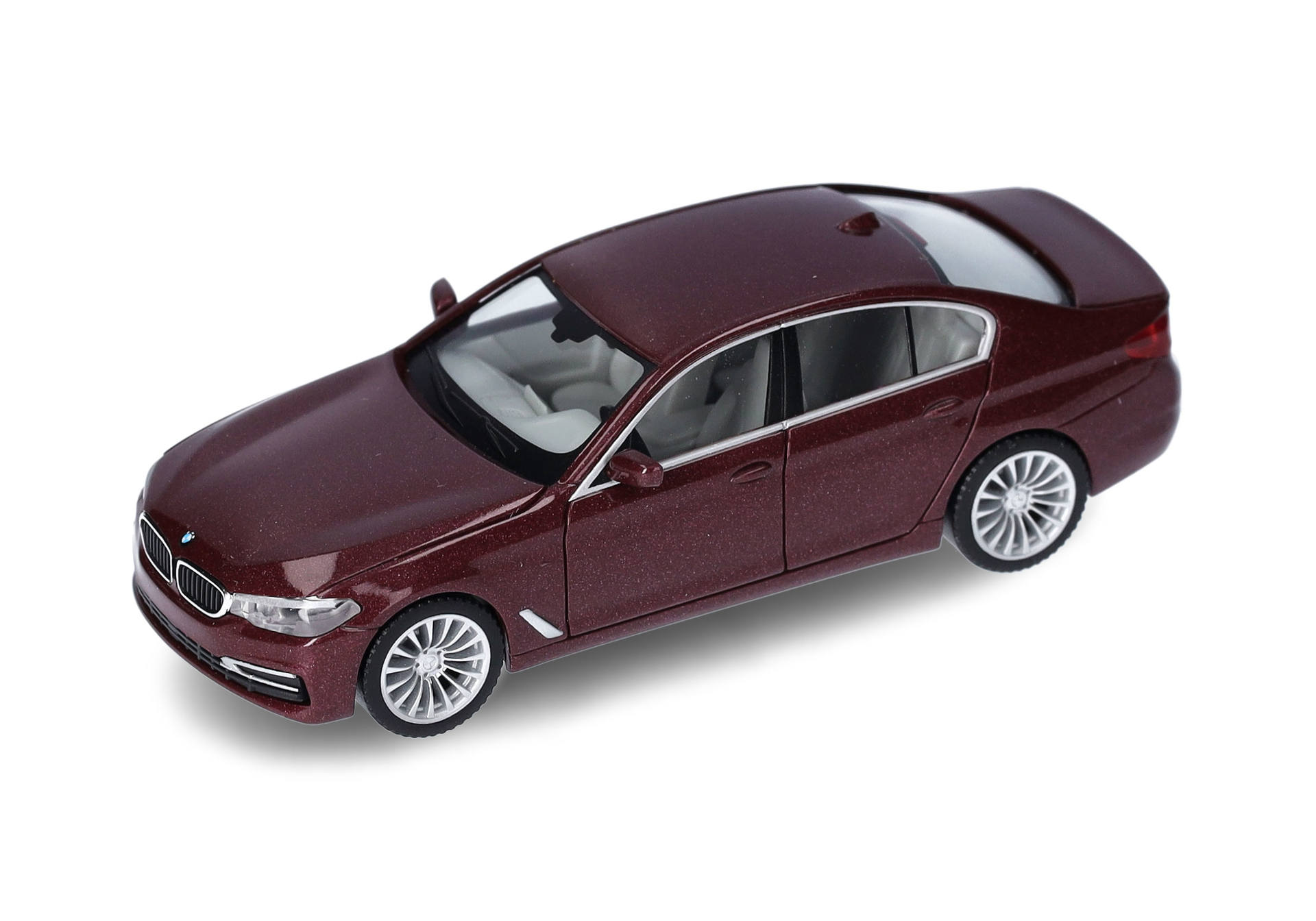 BMW 5er Limousine, aventurinrot metallic