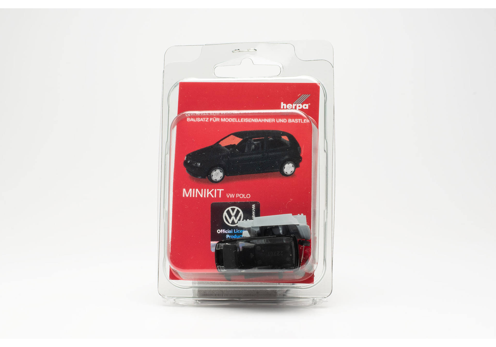 Herpa MiniKit: Volkswagen (VW) Polo, schwarz
