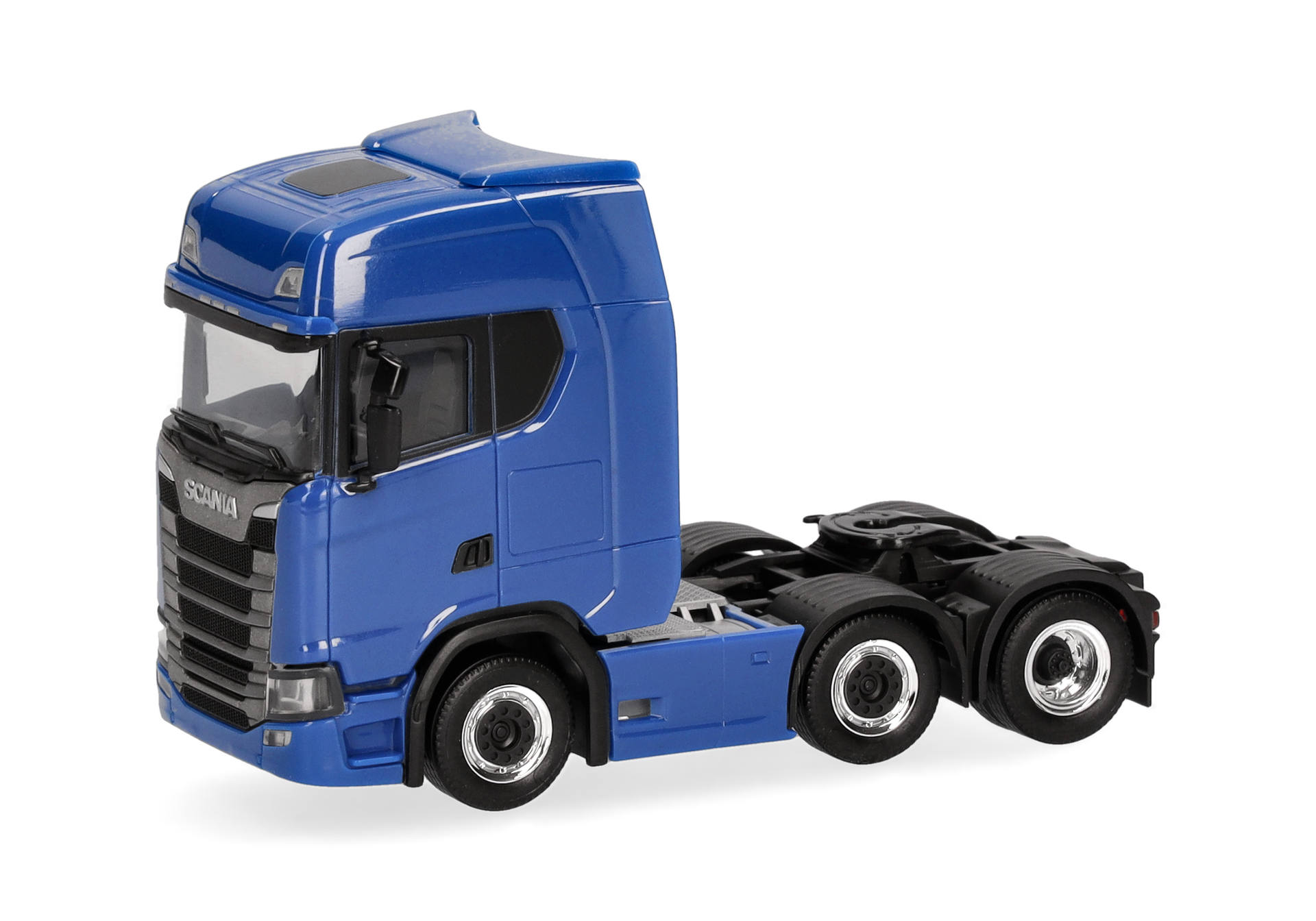 Scania CS 20 HD rigid tractor 3axles, gentian blue