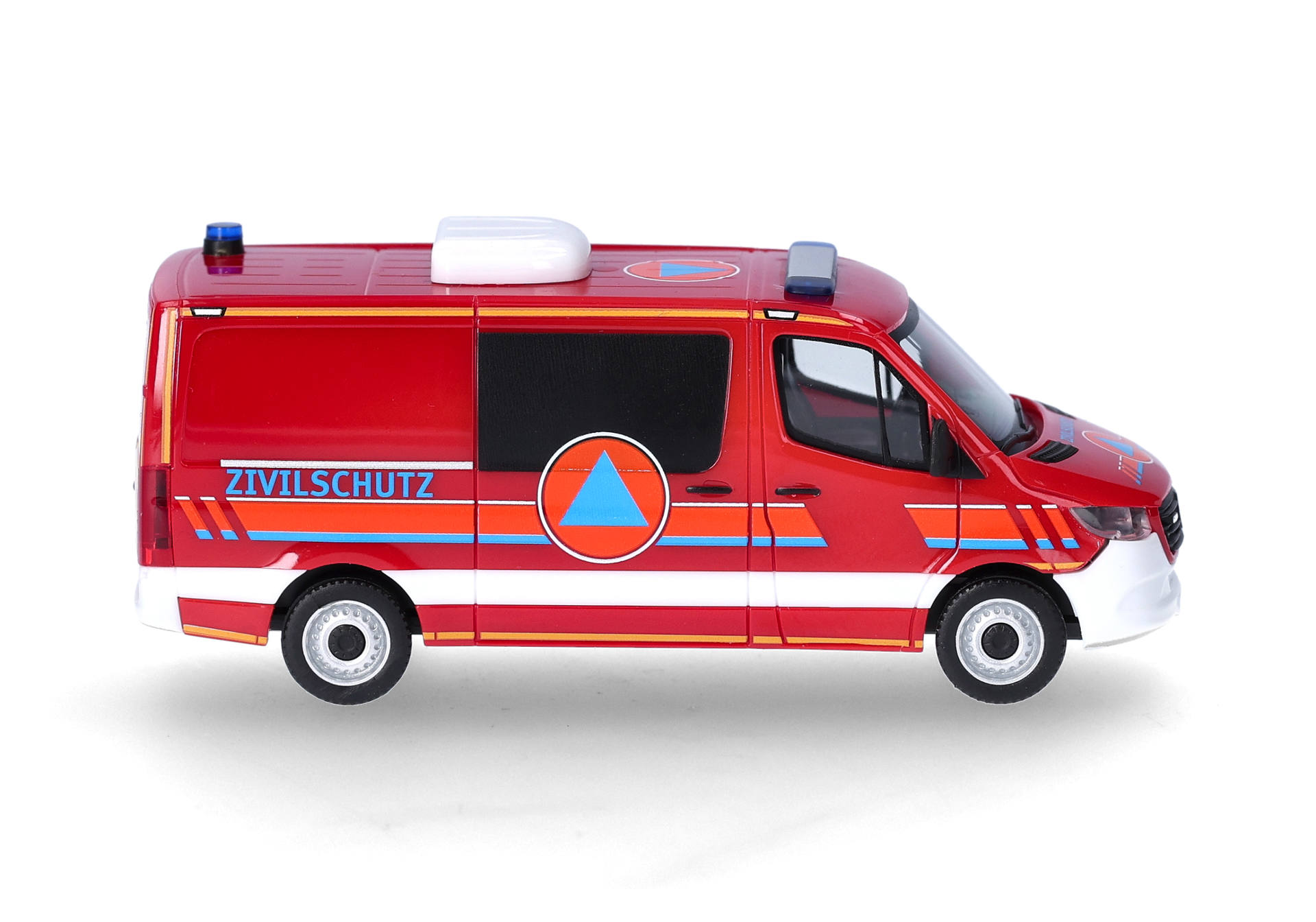 ambulance, van, red,  decals, emergency