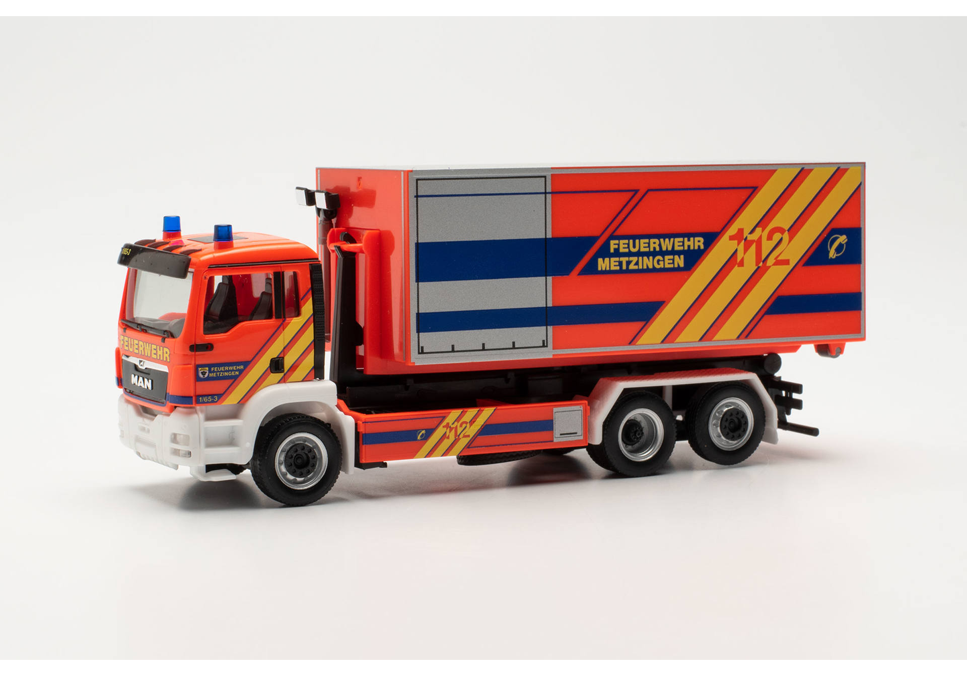 MAN TGS XL interchangeable loader vehicle fire department Metzingen