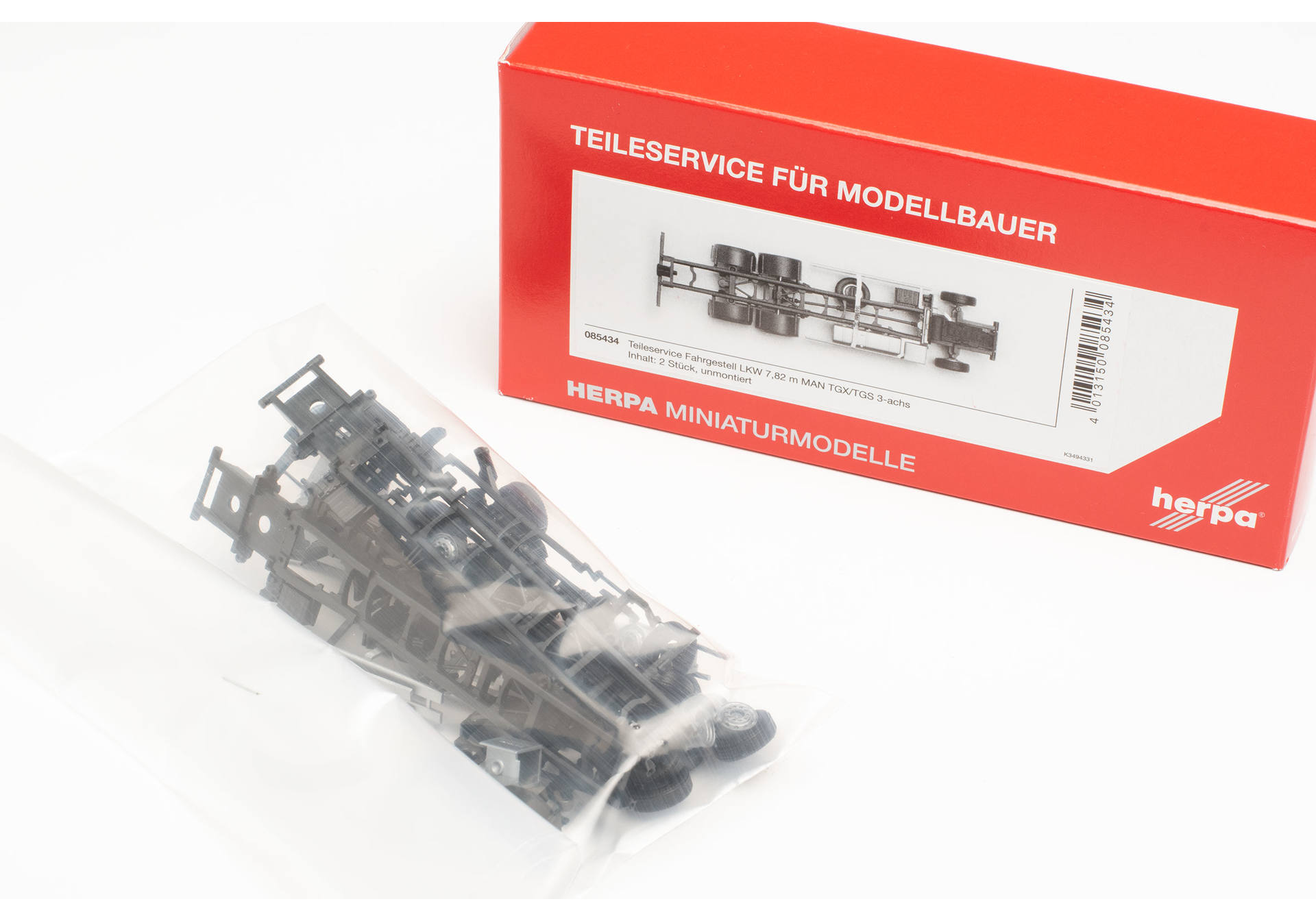 Teileservice Fahrgestell LKW 7,82 m MAN TGX/TGS 3a, 2 Stück