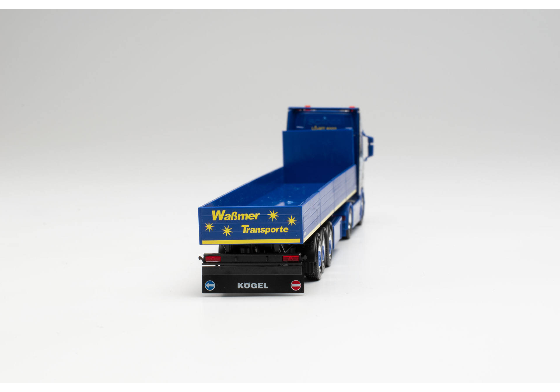 Scania CS 20 HD Pritschen-Sattelzug „Waßmer Transporte“