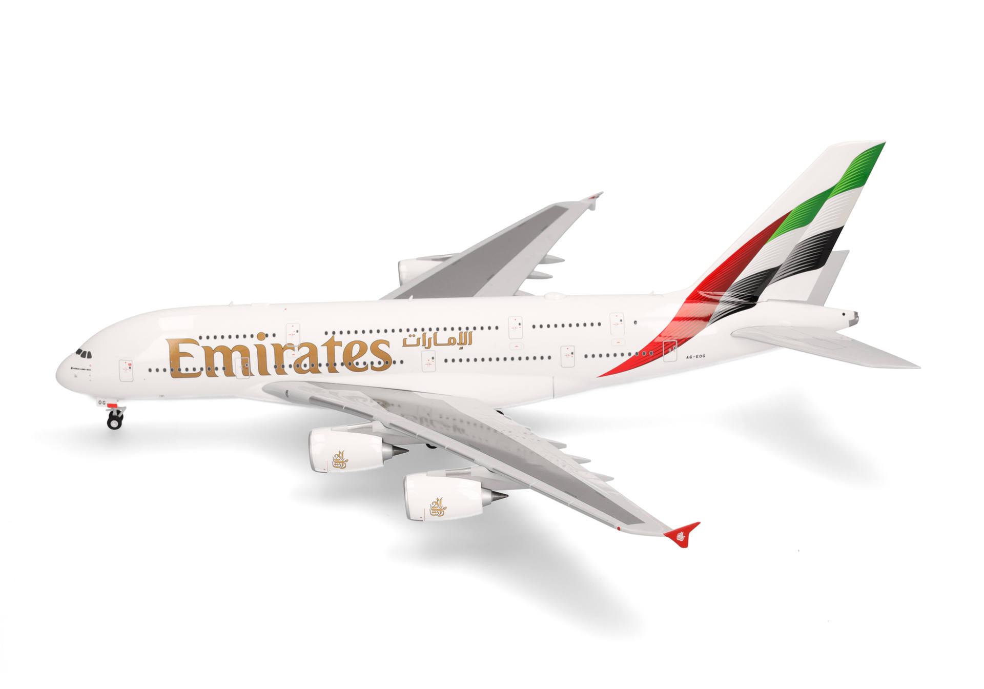 Emirates Airbus A380 - new colors