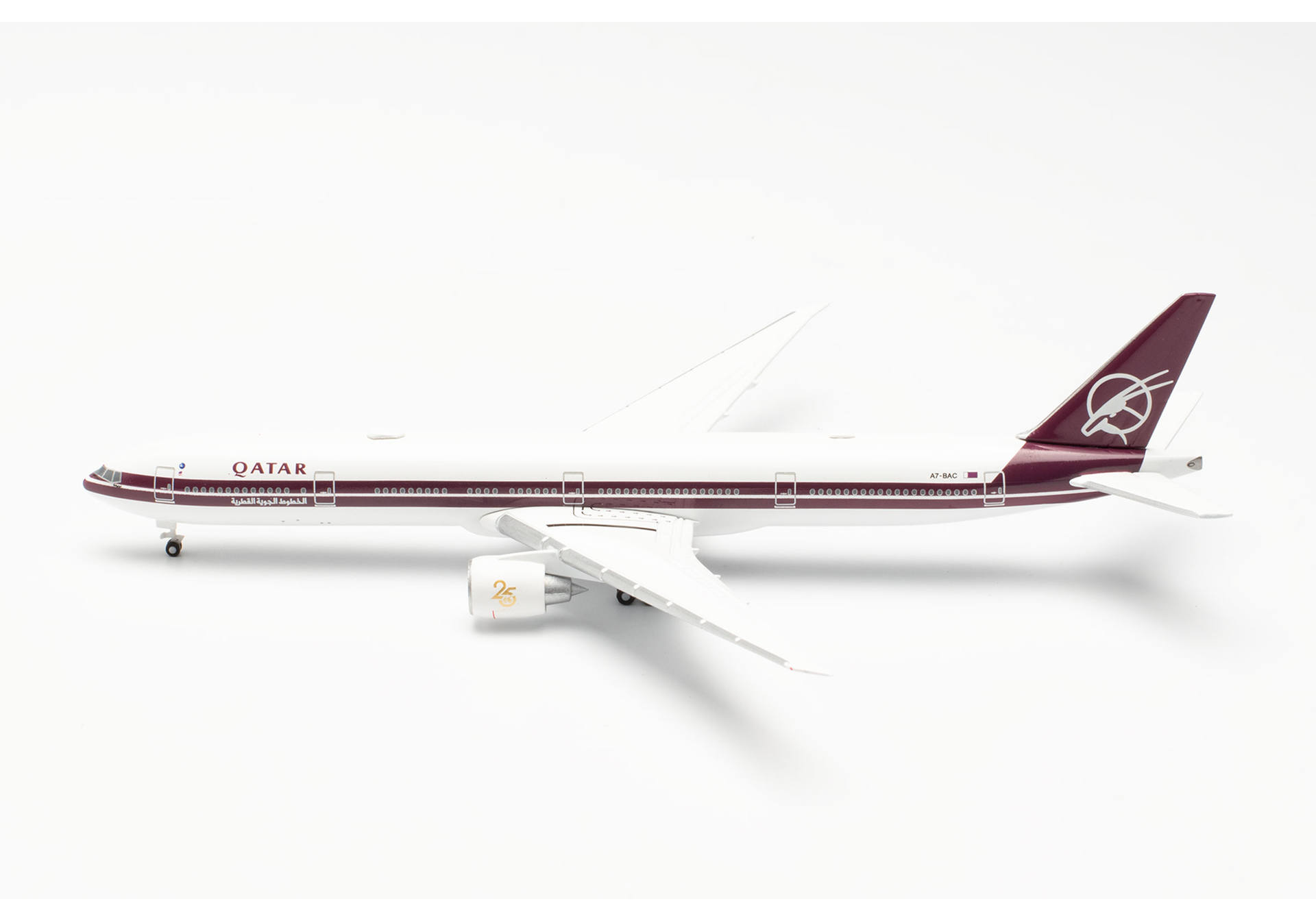 Qatar Airways Boeing 777-300ER - 25 Years of Excellence – A7-BAC