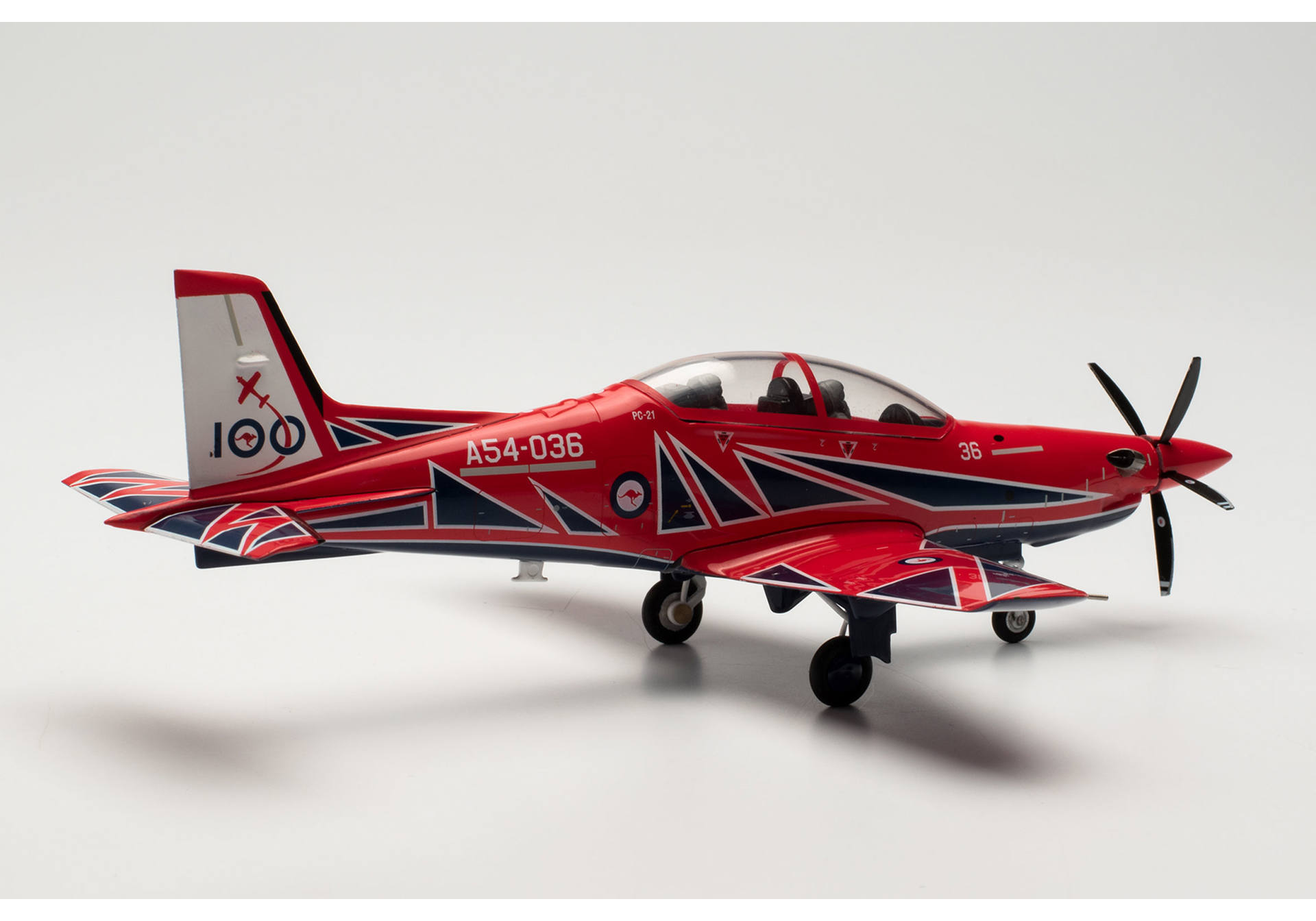 Royal Australian Air Force Pilatus PC-21 – Roulettes Aerobatic Team “RAAF 100” – A54-036