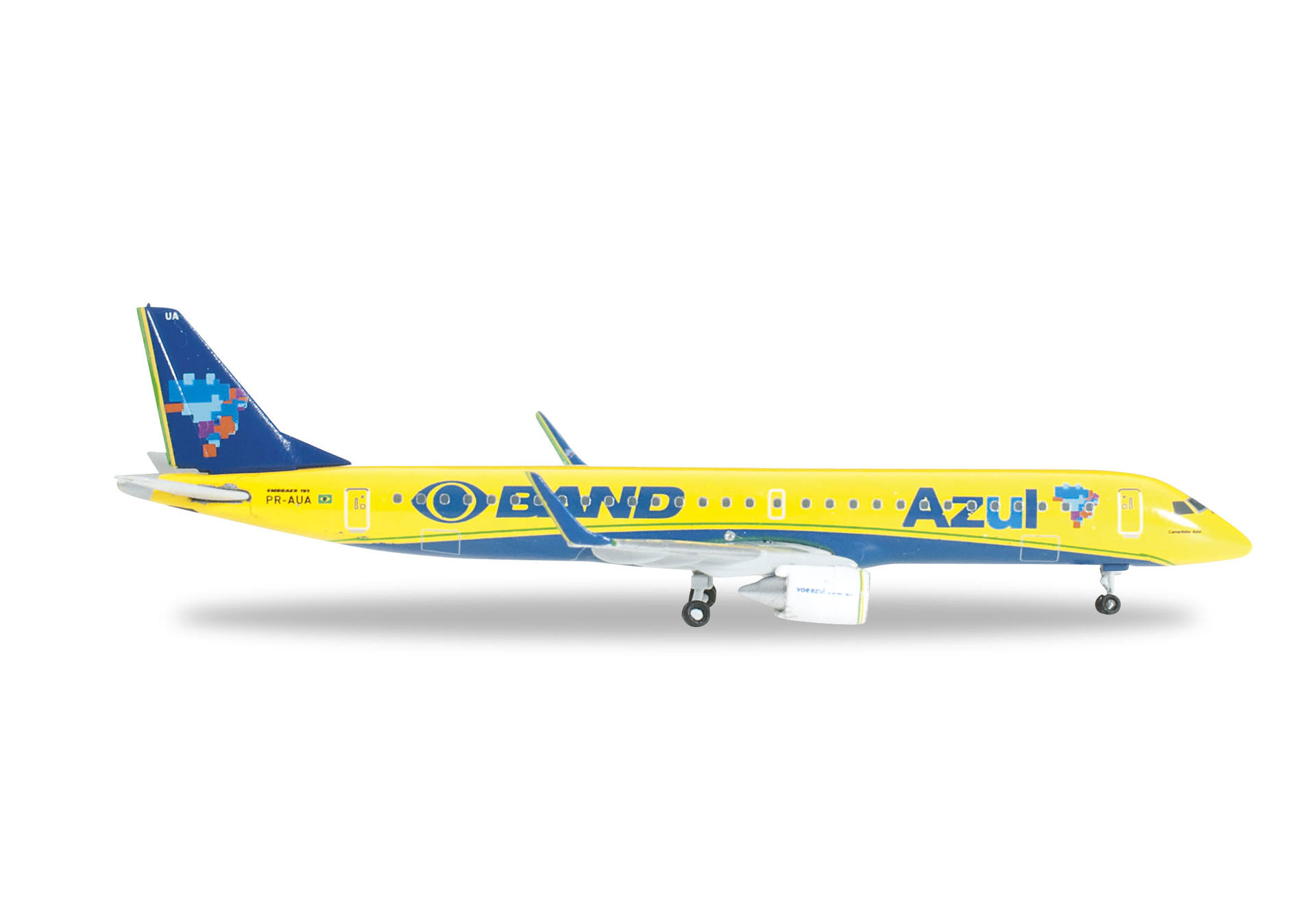 Azul Embraer E195 "Canarinho Azul"