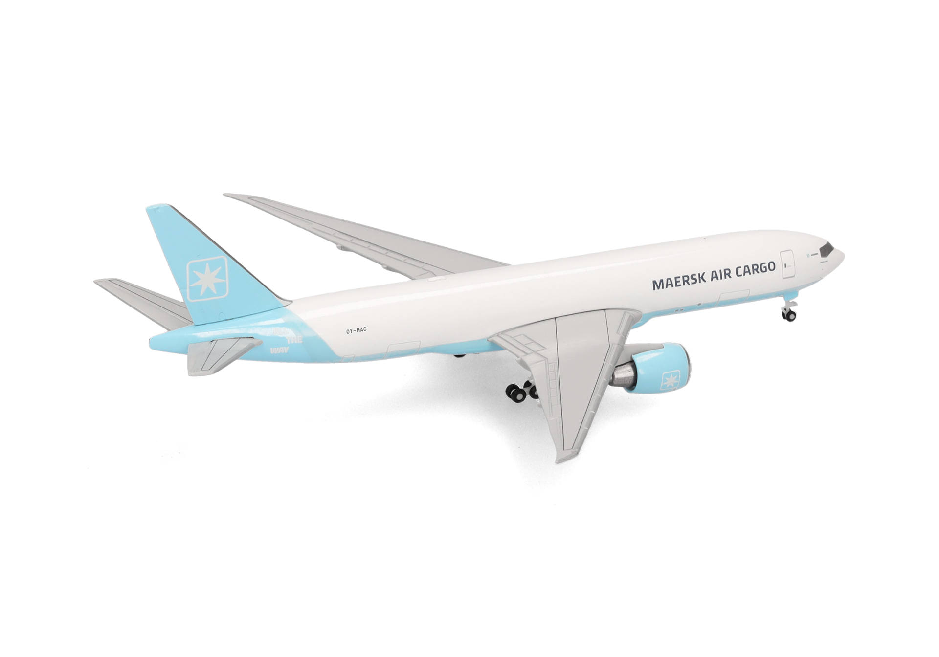 Maersk Air Cargo Boeing 777F - OY-MAC "Maersk Swan"